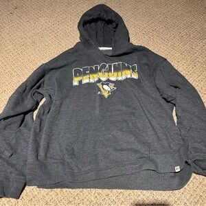 Penguins Gray Hoodie